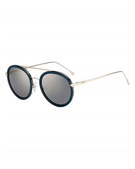 fendi trimmed round monochromatic sunglasses|Fendi Round Monochromatic Sunglasses .